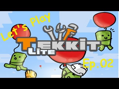 Tekkit Lite LP Ep. 02 "Extreme Makeover: Home Edition Part 1"