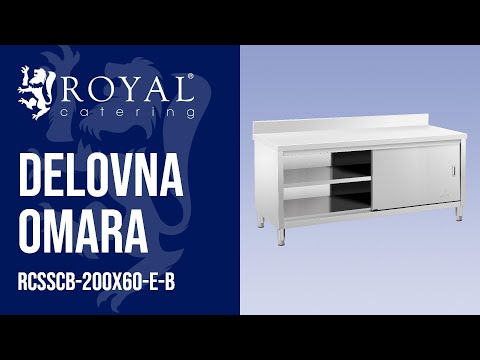 videoposnetek - Delovna omara - pokončna - 200 x 60 cm - 600 kg nosilnosti