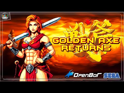 Golden Axe Returns v1.15 - Gameplay with Sarah Burn [Playthrough/LongPlay] (OpenBOR)