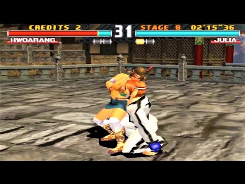 [TAS] Julia With Heihachi's Moves Gameplay - Tekken 3 (Arcade Version) (Remake) (Requested)