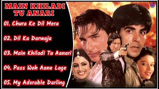 Download lagu Main Khiladi Tu Anari movies songs 💖 Audio Jukebox 💖 Bollywood movie song 💖 romantic songs hindi mp3