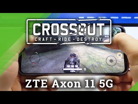 Crossout Mobile on ZTE Axon 11 5G - Gaming Quality Test