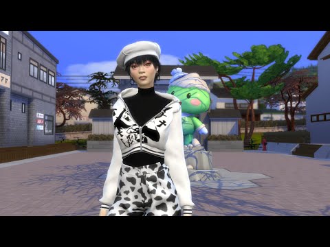 sims 4 alpha cc download girl Asuka Nakamura by Bonita100 Game Video Preview