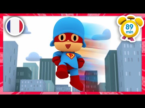 🦹 POCOYO FRANÇAIS - Je suis devenu Super-Héros [ 89 min ] | DESSIN ANIMÉ pour enfants