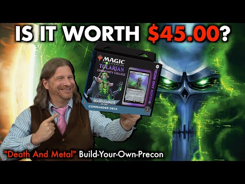 "Death And Metal" Commander Deck | Build-Your-Own Precon For Less Than $45 | Magic The Gathering
