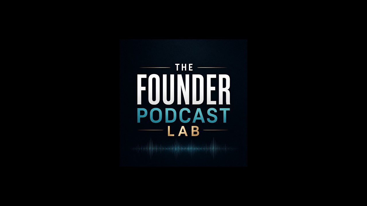 Welcome To The Founder Podcast Lab