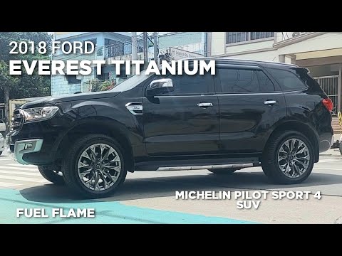 Fuel Flame 20" with Michelin Pilot Sport 4 SUV 265/50 R20 on a Ford Everest @ RNH Tire Supply