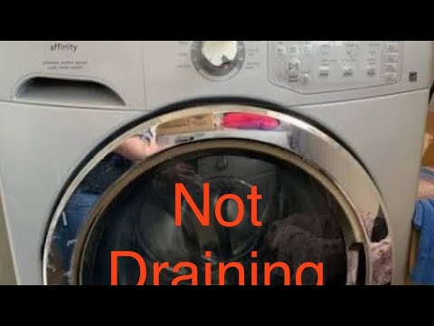 ✨ FRIGIDAIRE Front Loader Not Draining - Easy DIY FIX ✨