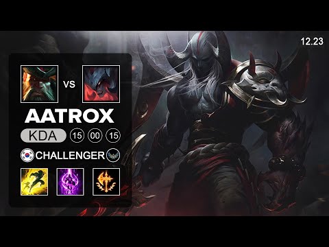 Summit vs Morgan - Aatrox vs GangPlank Top - KR Challenger - Patch 12.23 Season 12