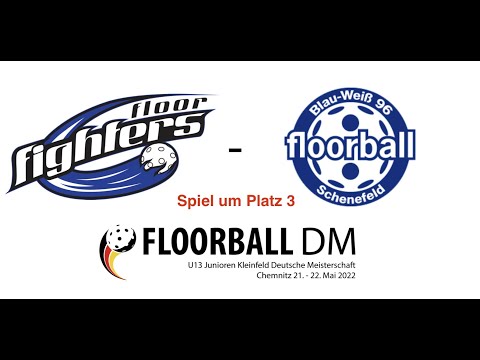 U13 DM - Spiel um Platz 3: Floor Fighters Chemnitz - BW 96 Schenefeld