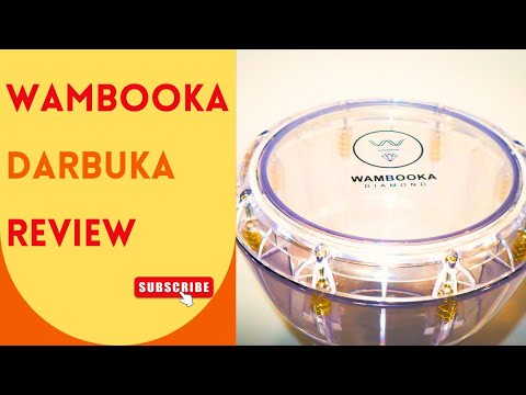 ✅ WAMBOOKA 💎 Brand DARBUKA 🥁 - Unboxing and Sound Demo 🔉