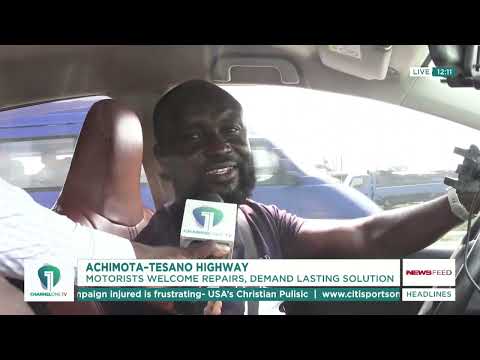 Achimota–Tesano Highway Gets Temporary Fix After Channel One Report | Ghana News