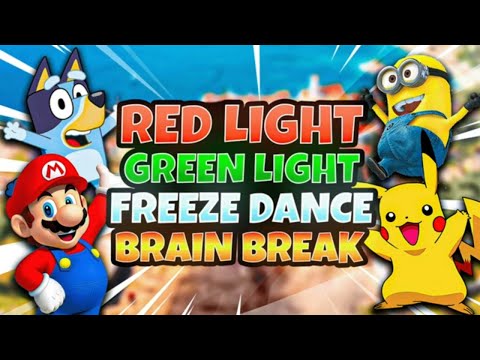 Red Light Green Light Freeze Dance Brian Break | GoNoodle