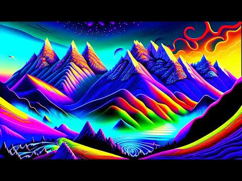 Darude - Sandstorm Animation: Psychedelic - AI Trippy Animation 4K