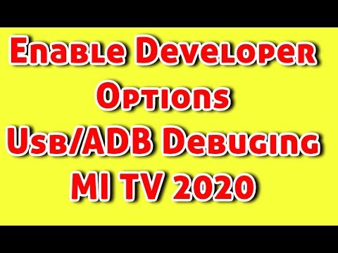 Enable Developer Options in Mi TV New Version ADB Debuging and Usb Debuging