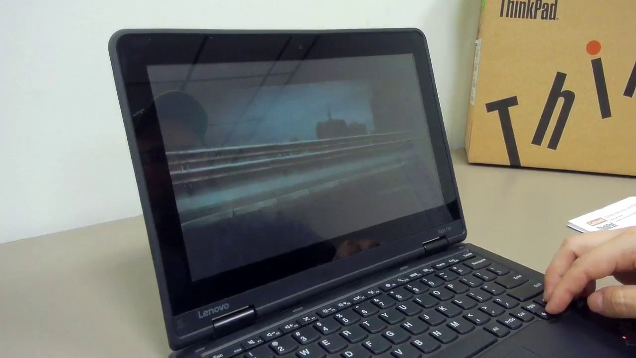 Playing Racing Games on the Lenovo Yoga ThinkPad Yoga 11e 20GAS00000 Ultrabook