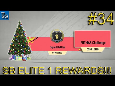 FIFA 20 - MY ELITE 1 SQUAD BATTLES REWARDS AND FUTMAS CHALLENGE SBC! #34