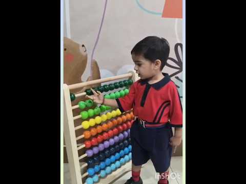 🌈ABACUS Learning Activity 🌈 🧮NURSERY CLASS 😊 Little Hands .Big learning 🧮
