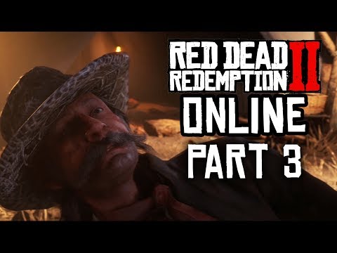 RED DEAD ONLINE Gameplay Walkthrough Part 3 - PLEASE STOP SHOOTING ME !!!