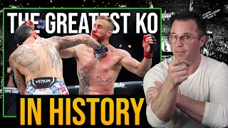 Joe Rogan, “The Greatest KO in UFC History…”