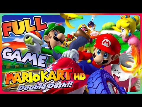 Mario Kart Double Dash HD FULL GAME Longplay (Gamecube) 4k