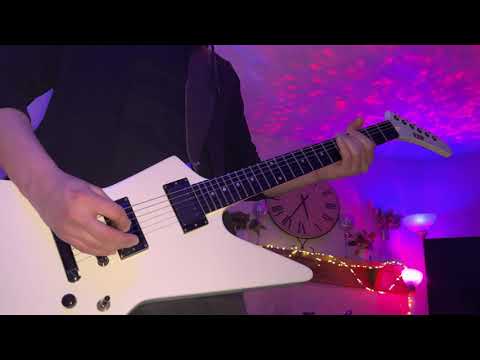 Metallica Welcome Home (Sanitarium) Clean Tone Recreation ESP Guitar