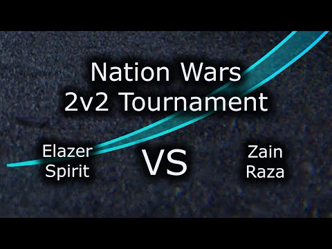 Elazer + Spirit VS Zain + Raza  - Turniej 2v2 Nation Wars - polski komentarz
