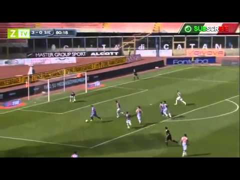 Serie A   Catania 3   0 Siena H2   Video Clip HD