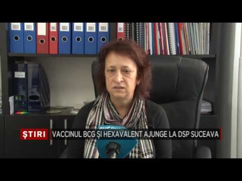 Vaccinul BCG si hexavalent ajunge la DSP