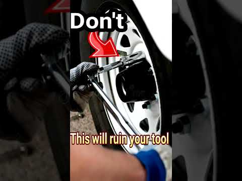 Doing this will destroy your tool. Don't, Stop it.