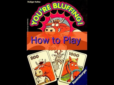 Benjamin Blabs about You're Bluffing