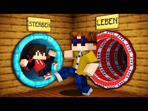 PAT WÄHLT die RICHTIGE RUTSCHE in Minecraft!