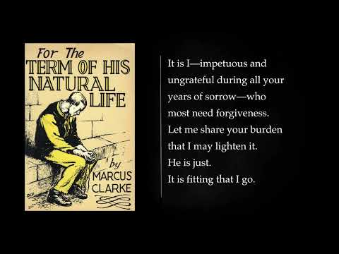 (1) For the Term of His Natural Life By Marcus Clarke. Full Length Audiobook.