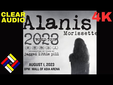 [4K] ALANIS MORISSETTE LIVE AT MOA ARENA, MANILA 2023 (FULL CONCERT) | AUGUST 1, 2023