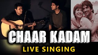 &#39;Chaar Kadam&#39; | Acoustic Live Jam Cover | Gaurav Kumar | Ankit Bhetiwal