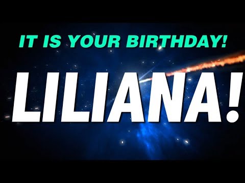 HAPPY BIRTHDAY LILIANA! This is your gift.