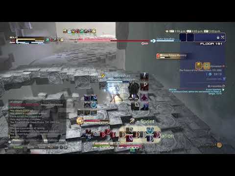 Red Mage Palace of The Dead 191 - 200 Solo Clear POTD RDM