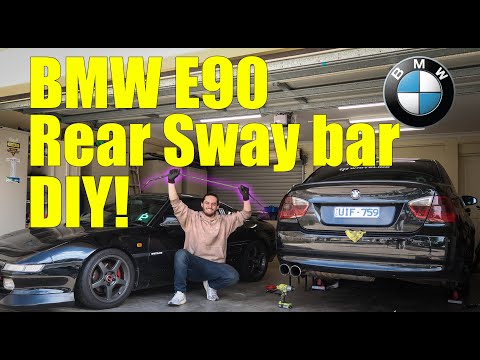 BMW E90 Rear Sway Bar Install - Part 2 of 2