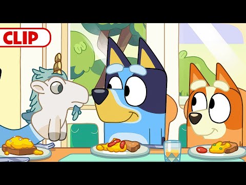 Bluey Season 3 Episode 29 "Puppets" Episode Clip | @disneyjr