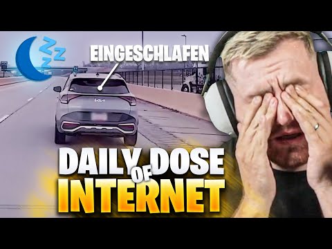 😰🤯Er PENNT beim AUTO FAHREN! Daily DOSE REAKTION | Trymacs Stream Highlights