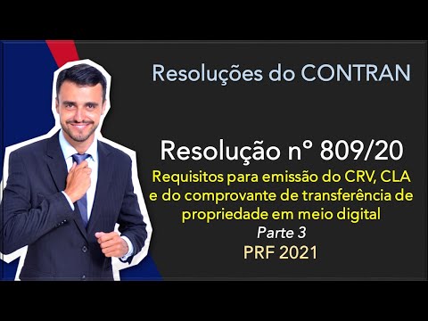 PRF 2020/21 | CTB + Contran Resolutions | Resolution 809/2020 | Issuance of CRV and CLA - Part 3