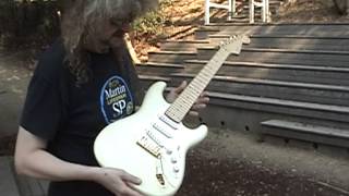 Video thumbnail for Fender Maestro Alex Gregory Signature 7-String Stratocasters Collection by MaestroAG