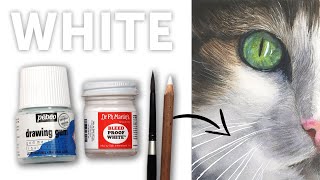 5 EASY Ways to Paint WHITE in Watercolor