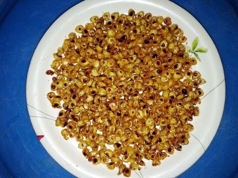 how to cook fresh corn fry easy method sweet rosted corn by Latha Channel