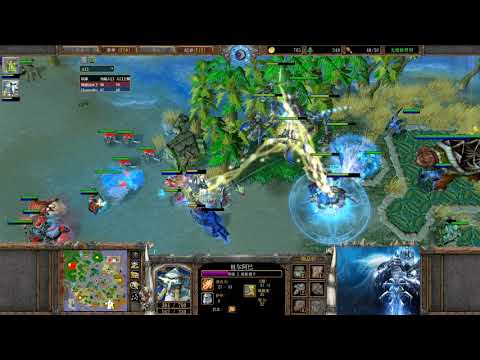 【皇冠之转型争霸】魔兽争霸大帝解说 TH000 vs Chaemiko ST