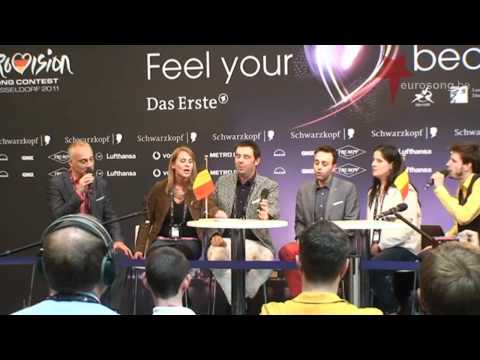 Witloof Bay   J'aime la Vie Sandra Kim Belgium 1986 Press Conference Düsseldorf 2011