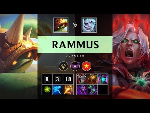 Rammus Jungle vs Viego - VN Master Patch 25.18