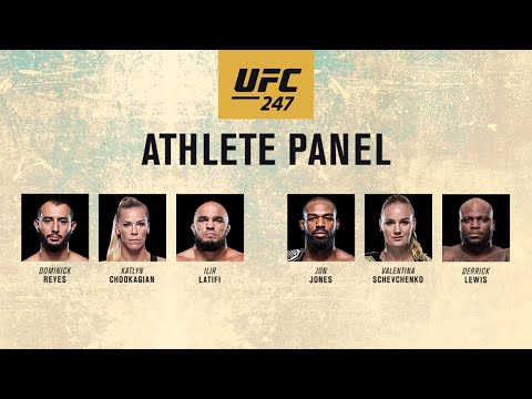 Watch: UFC 247 Athlete Panel Tonight At 7pm EST.