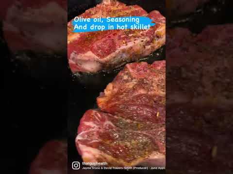 COOKING LAMB STEAKS | PROTEIN