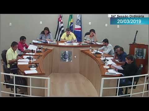 04ª Sessão Ordinária (20/03/2019) - Câmara Municipal de Santópolis do Aguapeí - SP